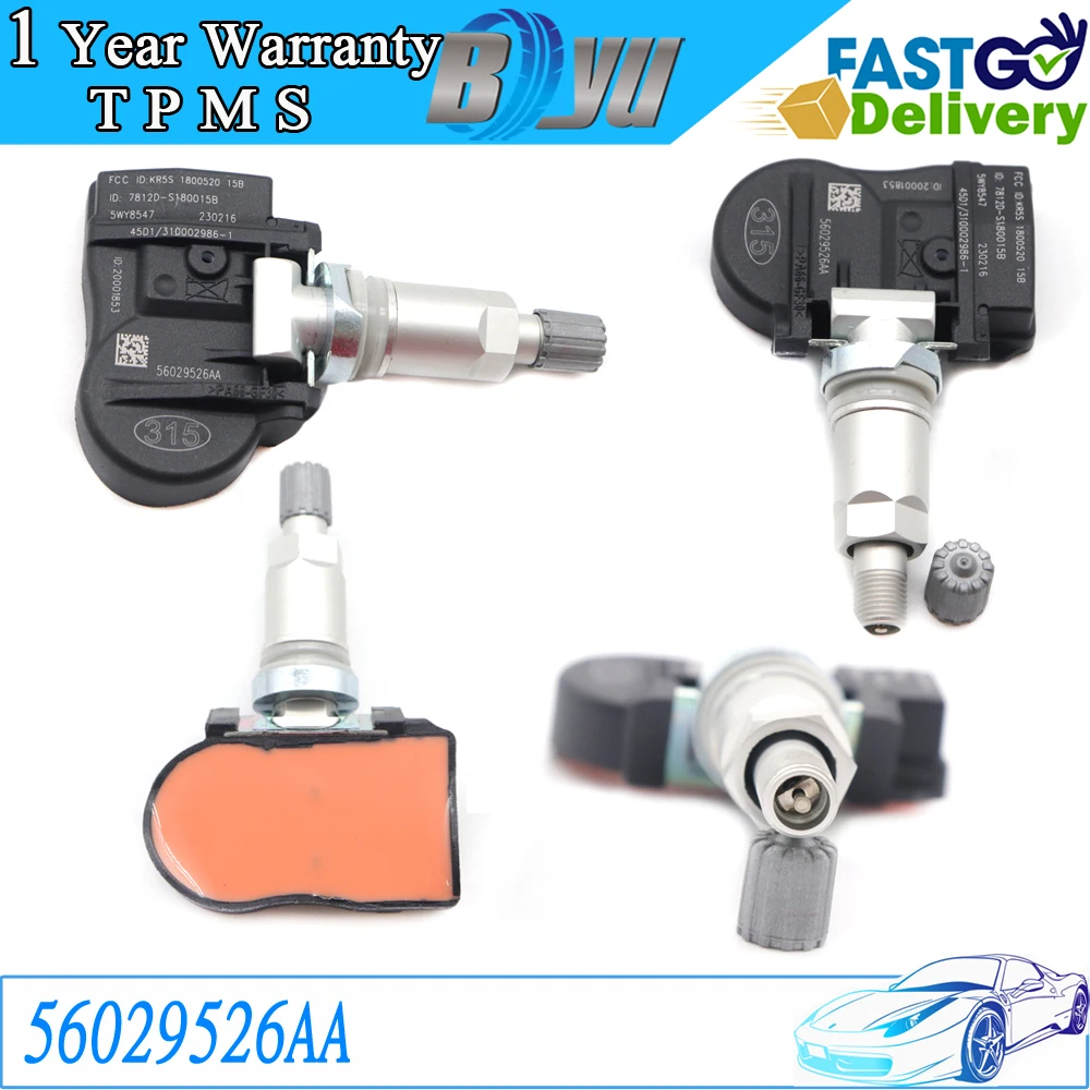 

Новый автомобильный датчик давления в шинах TPMS 56029526 АА для JEEP 315 МГц