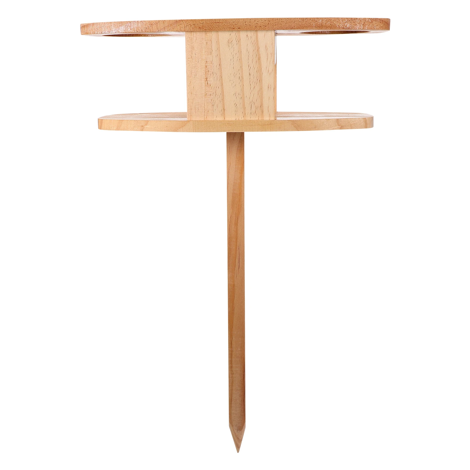 

Portable Foldable Beach Picnic Outdoor Wood Small Red Folding Table Glass Bracket Foldable Table Drinks Stand