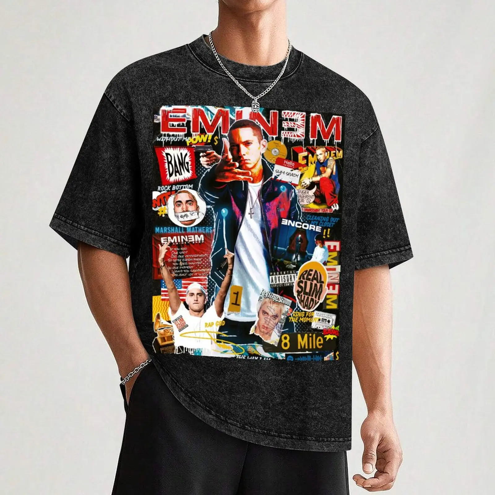 ∩∩Legend American Rapper∩∩ Vol. 06 T-Shirt Big Size Daily Wear T-Shirt