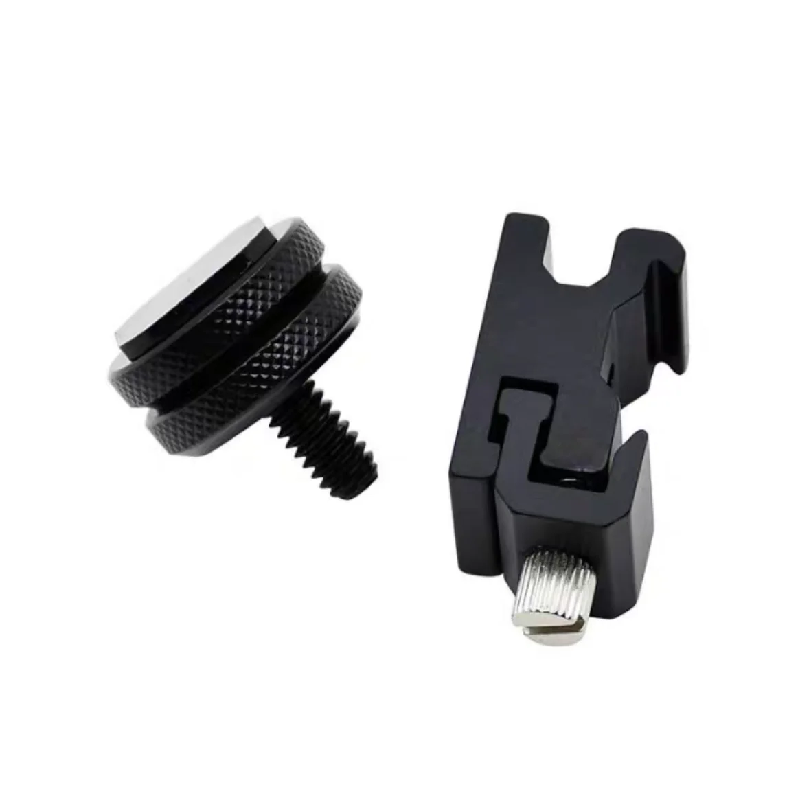 حامل أحذية بارد بكاميرا SLR ، قاعدة فلاش ، طبقة مزدوجة ، برغي حذاء ساخن ، مجموعة واجهة مرنة قابلة للتعديل