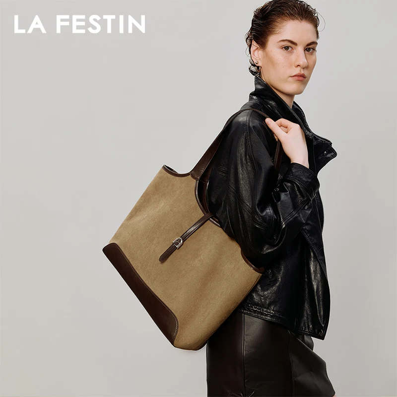 

LA FESTIN Original Brand Shoulder Bag Trend Women's Bag Large Tote Bag Luxury Handbag Female Bags Designers Popular Bag