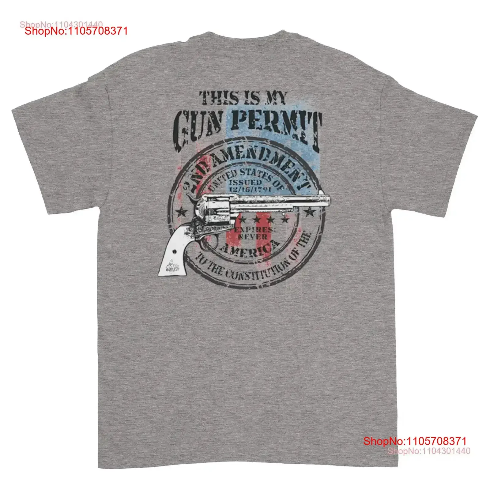 2nd Amendment T shirt vintage Washed Comfortable Soft designer clothes homme Casual streetwear fashion Stylish Breathable