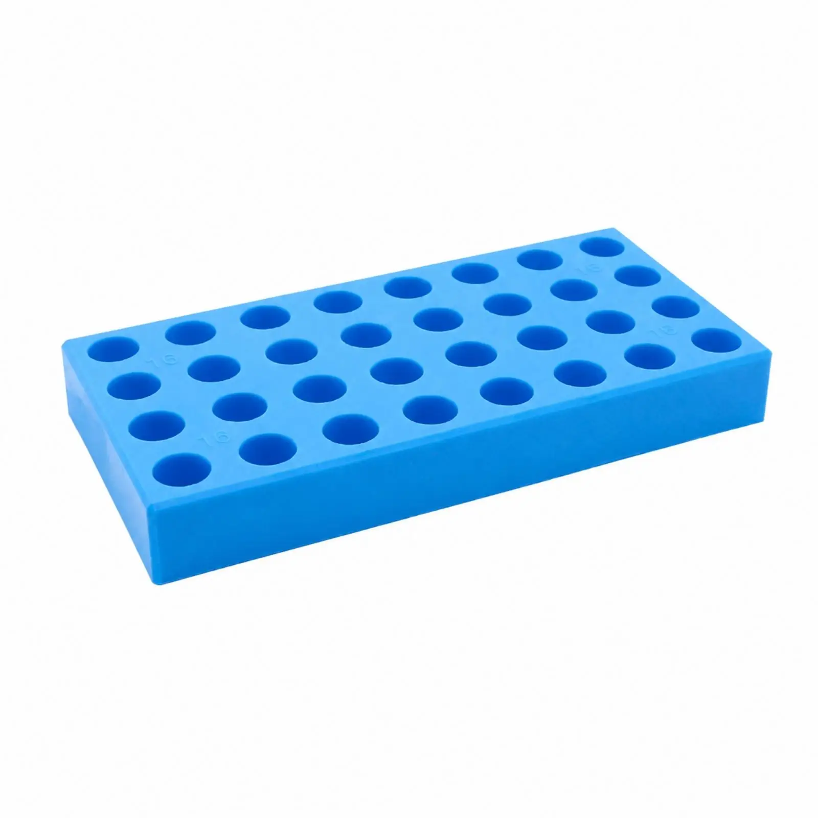 CNC Tool Storage Organizer Antistatic Flat Plastic Tool Tray with Cylindrical Holes Drill Bit Organizer Long-Lasting