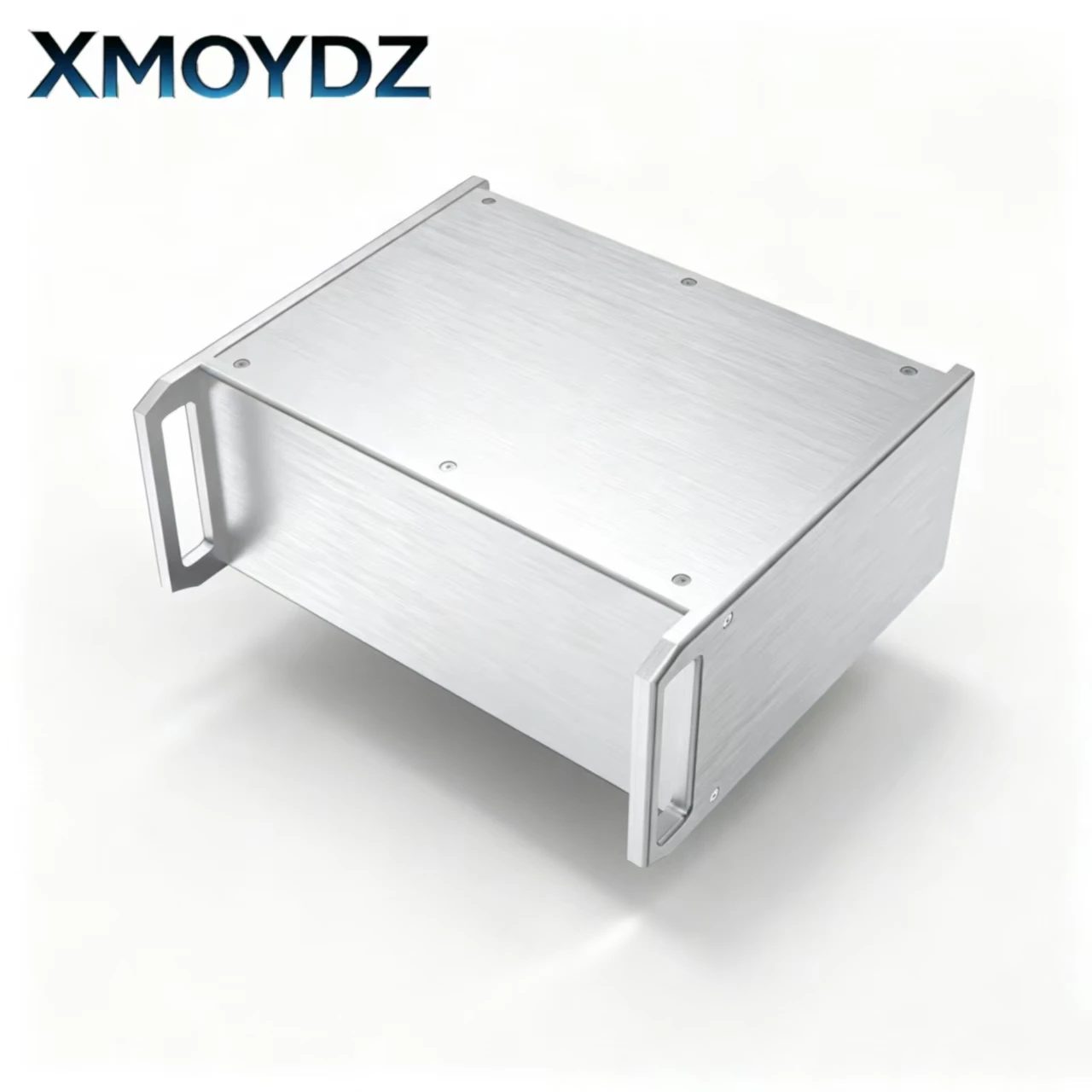 All Anodized Aluminum Amplifier Chassis 3212 320x120x265mm Preamp EU Plug Power Filter HiFi DIY Home Audio Silver Enclosure Case