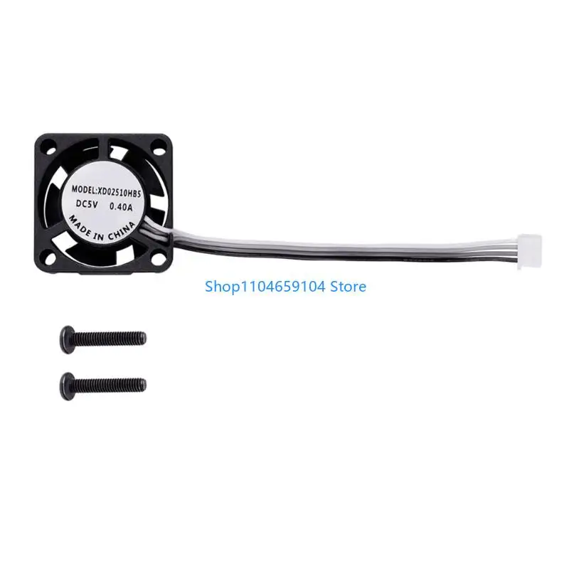 Ventilador hidráulico 5V 2510 Extrusora HOTEND RADIADOR HOTEND RECULING FAN 25X25X10MM