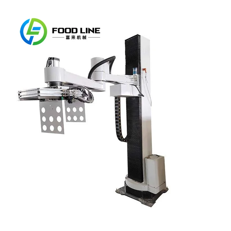 Bag Palletizing Robot Automatic Palletizer For Sale With Flexible Arm For Stacking Sacks And Cartons In Warehouse lower cost