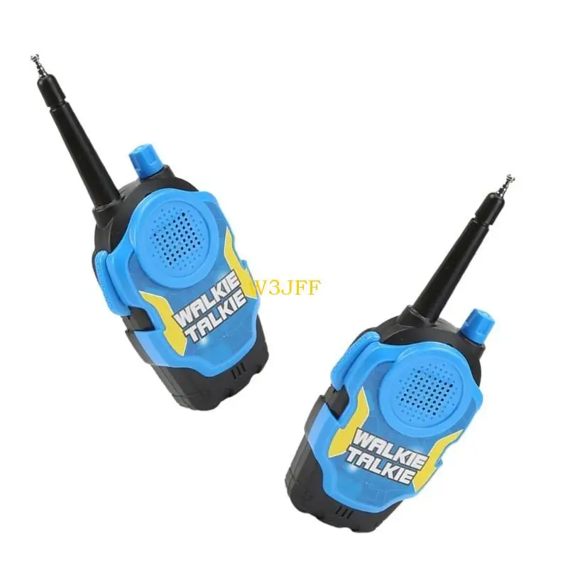 Pacote w3jf 2 mini walkie walkie talkie intercom brinquedo crianças ao ar livre conversas sem fio