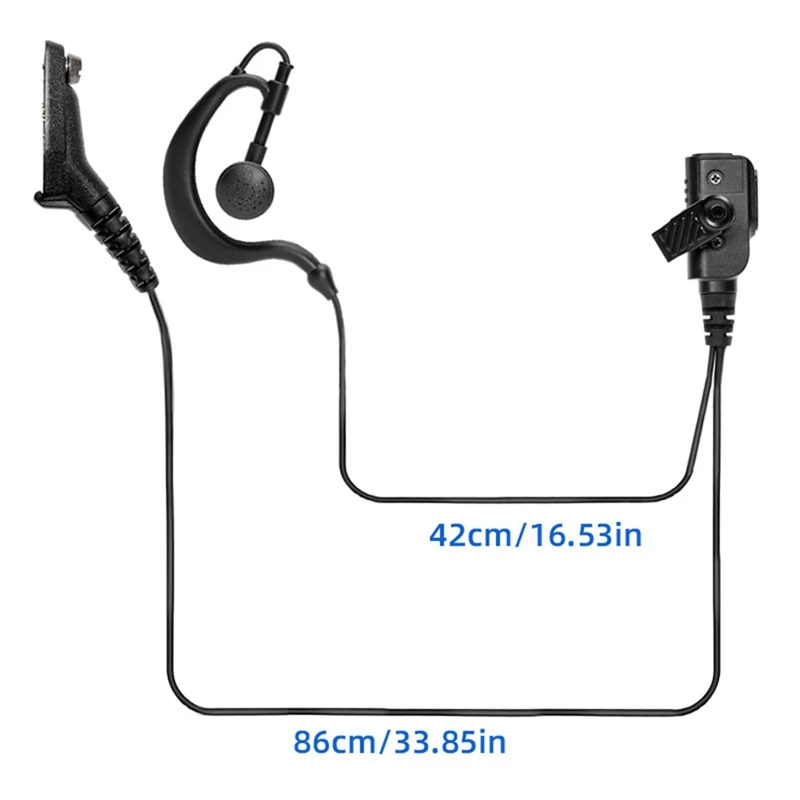 Ptt наушники с микрофоном для Motorola Xir P8268 P8668I P8608 P8660 GP328D + GP338 наушники-рации