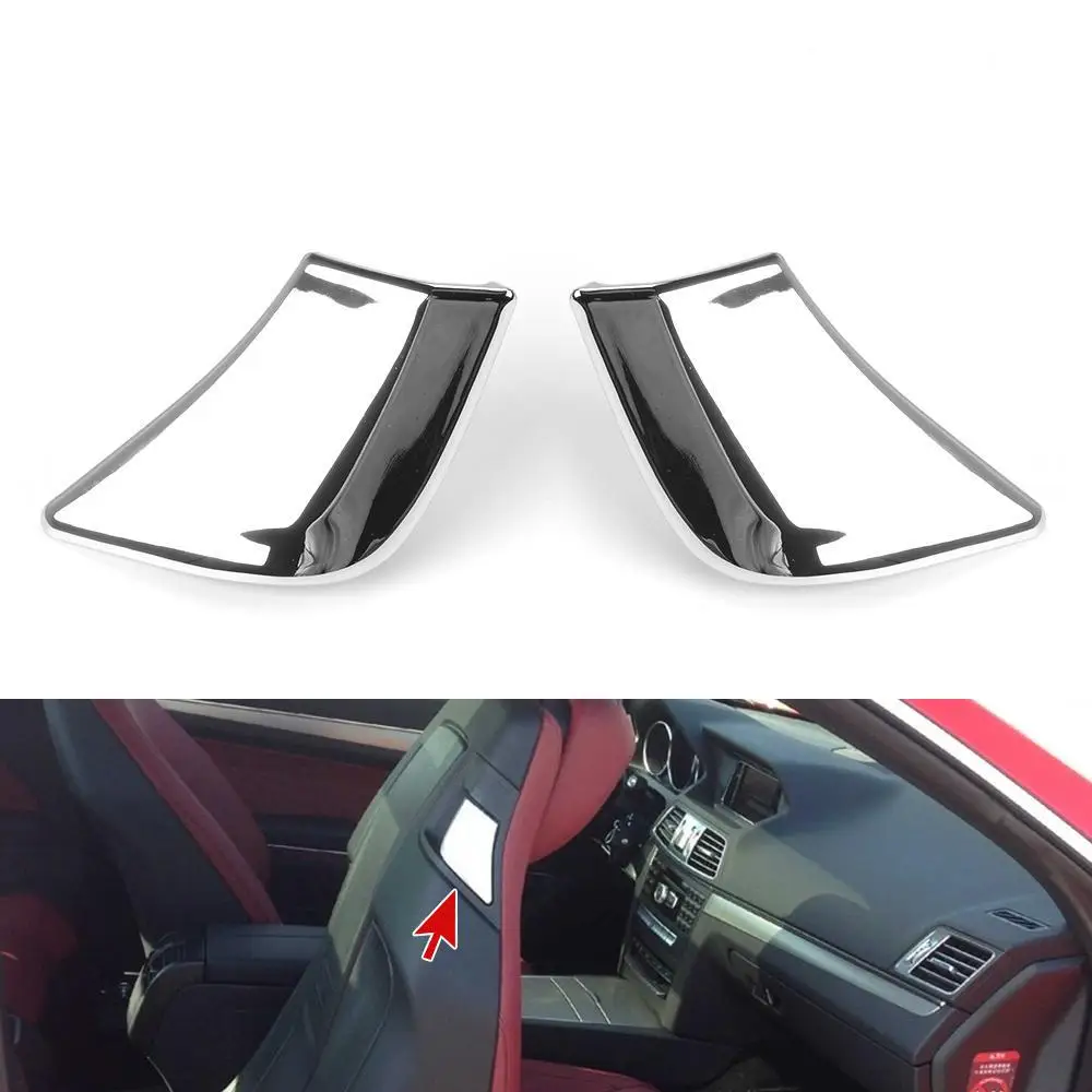 Car Front Seat Backrest Lock Switch Cover Handle 2079108606 2079108506 For Mercedes W207 W204 For Benz C E Coupe Class E200 E260