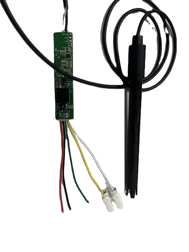 Arduino Universal RS485 Output E-201 pH Probe With PCB Online Electrode (0-14)PH RS485 Module ph Sensor