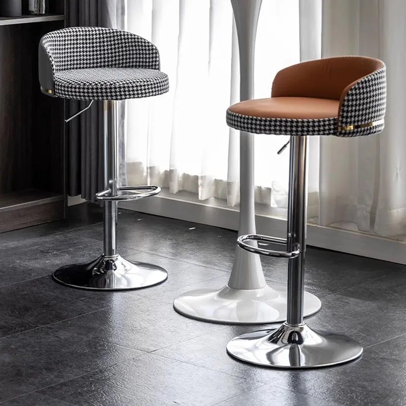 

Ergonomic Manicure Kitchen Counter Stools Accent Designer Modern Bar Stools Metal Taburetes De Bar Outdoor Bar Furniture HY