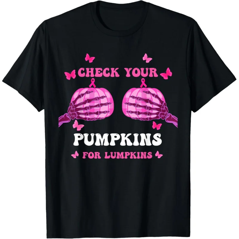 

Halloween for girls with breast cancer Women's T-shirts Gift for girls