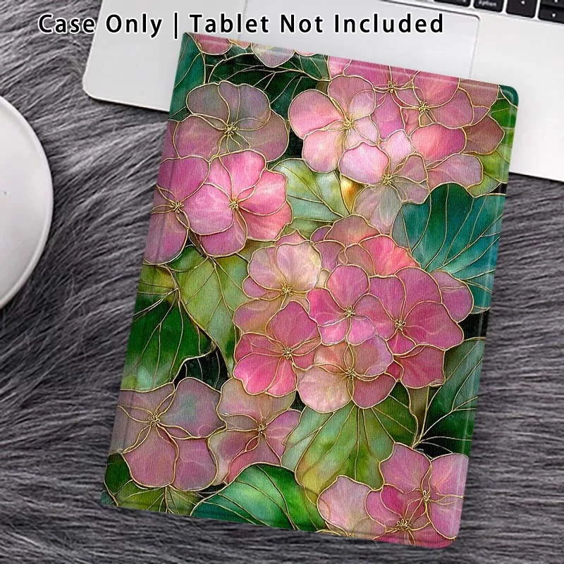 

Чехол для планшета с цветочным дизайном для Lenovo Xiaoxin Pad Pro Tab M10 K10 Plus 3rd Y700 Gen 11 11.2 11.5 12.7 8.8 дюймов