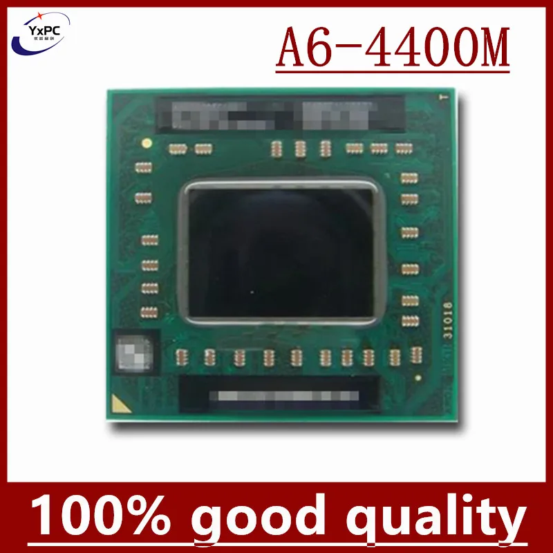 A6-Series A6-4400M A6 4400M 2.7 GHz Used Dual-Core Dual-Thread CPU Processor AM4400DEC23HJ Socket FS1