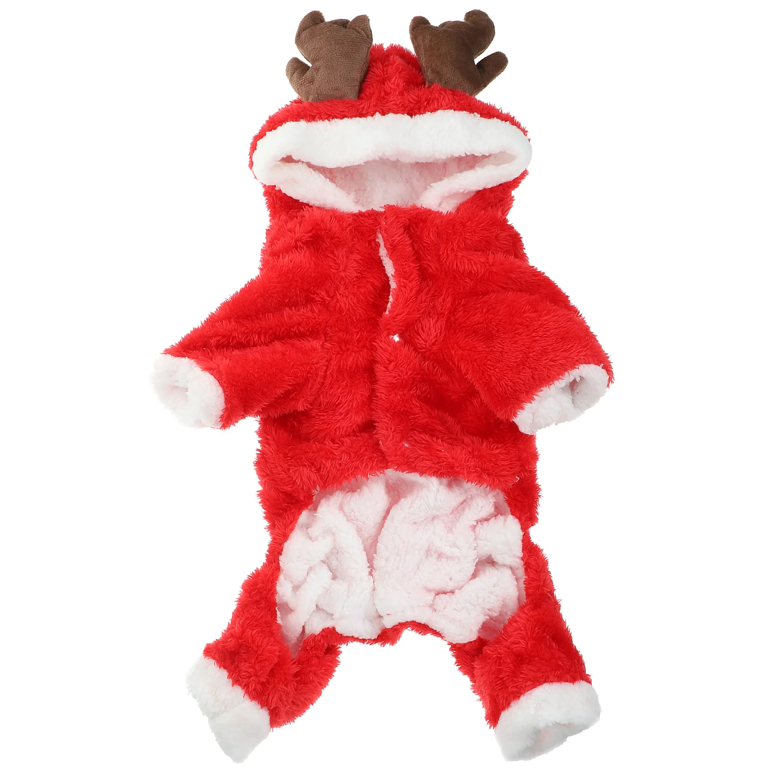 

Hoodie Pet Elk Costume Dog & Cat Clothing Xs Clothes Jacket Holiday Outfits Apparel Cute Pets Wear Hoodies