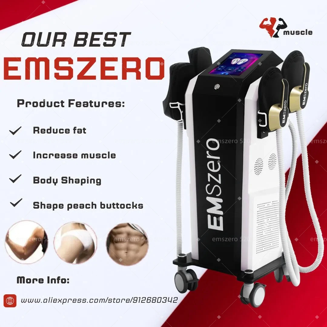 Emszero Sculpting Body RF Fat Reduction Sculpt Therapy Machine Electromagnetic Muscle Stimulate SPA Slimming Equipment