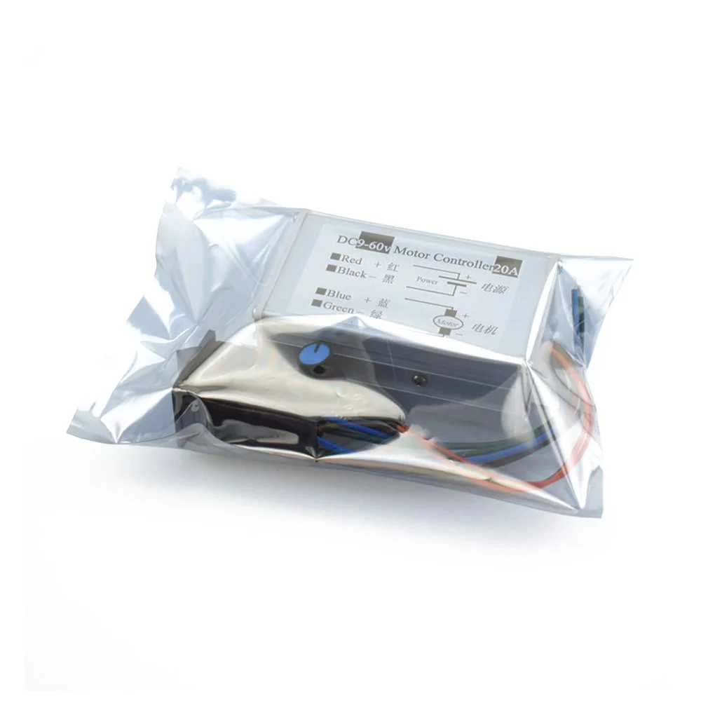 

DC Motor Speed Controller DC9-60V 1200W 20A Forward/Reverse High Power PWM Control Switch Motor Speed Regulator Control Governer