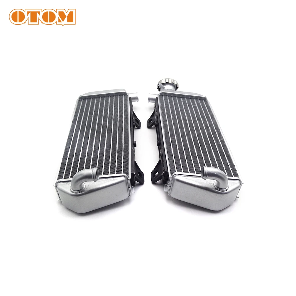 Motorcycle Radiator Aluminum Left Right Water Tank Engine Cooling Cooler For KTM HUSQVARNA GASGAS 2019-2023 4 Stroke Off-road