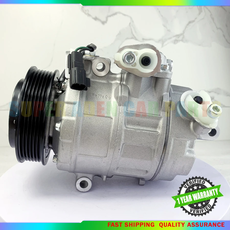 For Ford AC Compressor Explorer 3.5L V6 Gas 2011-2019 Police Interceptor Utility 7SBH17C EB5319D629A BB5319D629DB EB5Z19703B