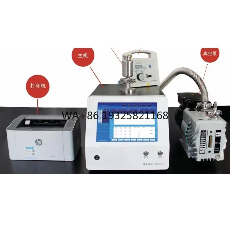 ASTM F2338 Microleakage Sealing Tester Package Sealing Testing Machine Vacuum Attenuation Method Micro Holes Leakage Test Device