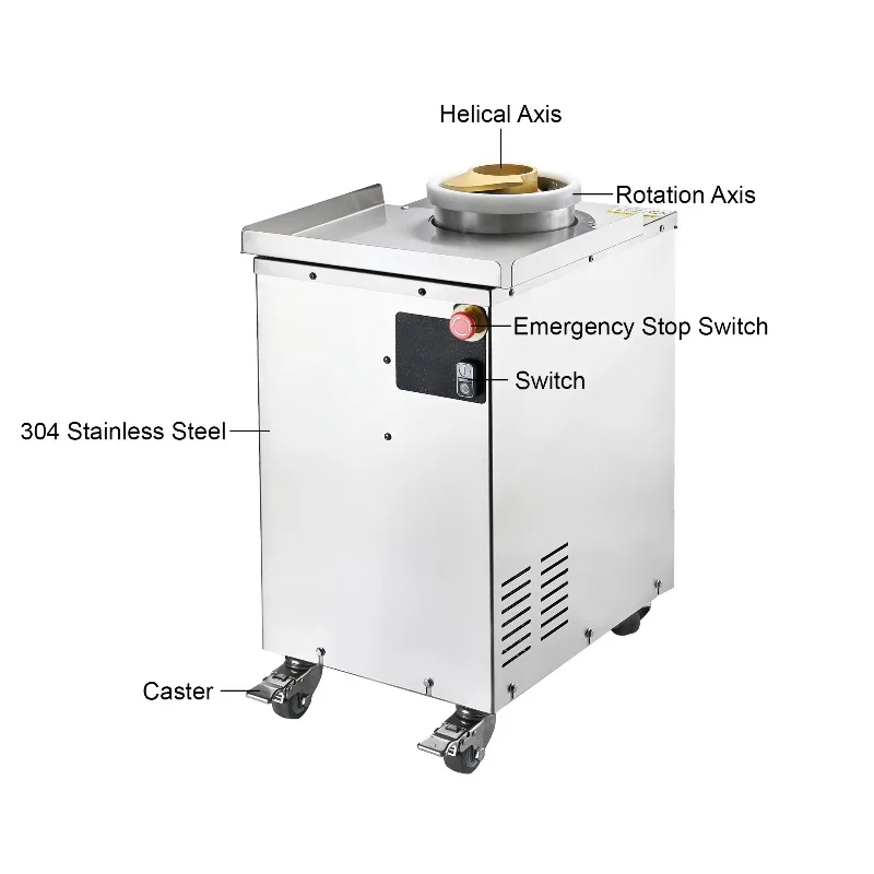 Commercial Automatic Dough Divider Rounder 15-450g Dough Ball Making Machine for Pizza Bun Bread Custom