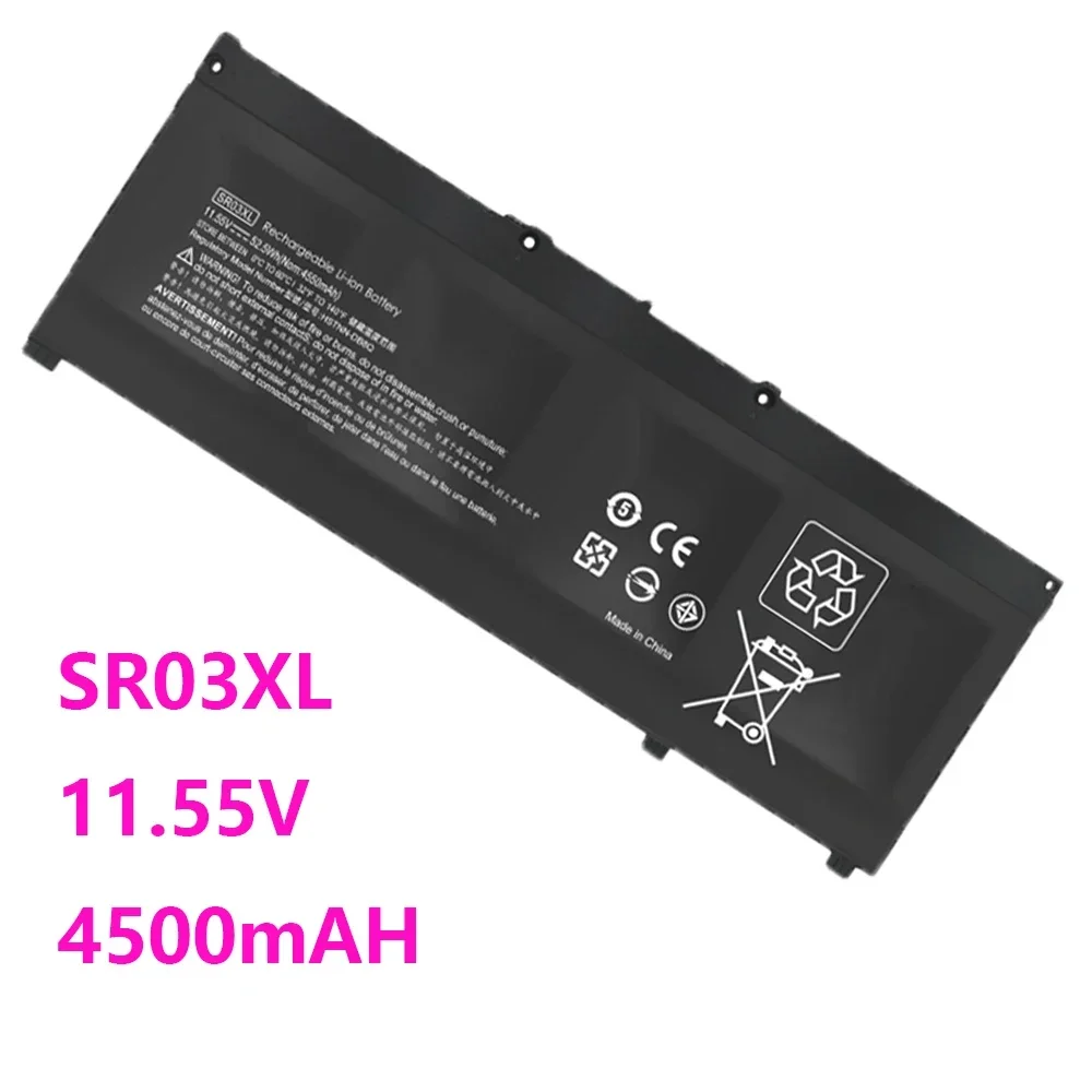 Imagem -02 - Bateria do Portátil para hp Omen Sr04xl Sr03xl 15-ce0xx 15-dc0xx Série 15-ce015dx 15-dc0003la 15-dc0051nr Pavilhão 15-cb0xx 15-cx0xx