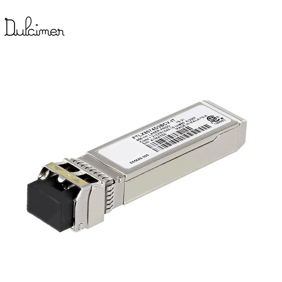 10GB MULTI-MODE FTLX8571D3BCV-IT FTLX8574D3BCV-IT sfp module 1G/10G Dual Rate 850nm Multimode SFP+ Optical Transceiver Module