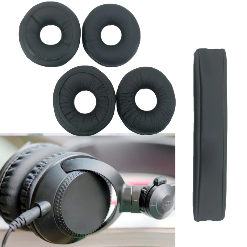 e8ba وسائد أذن بروتين بروتين تنفس لـ RP-DJ1200 DJ1210 سماعات أذن سماعات الرأس