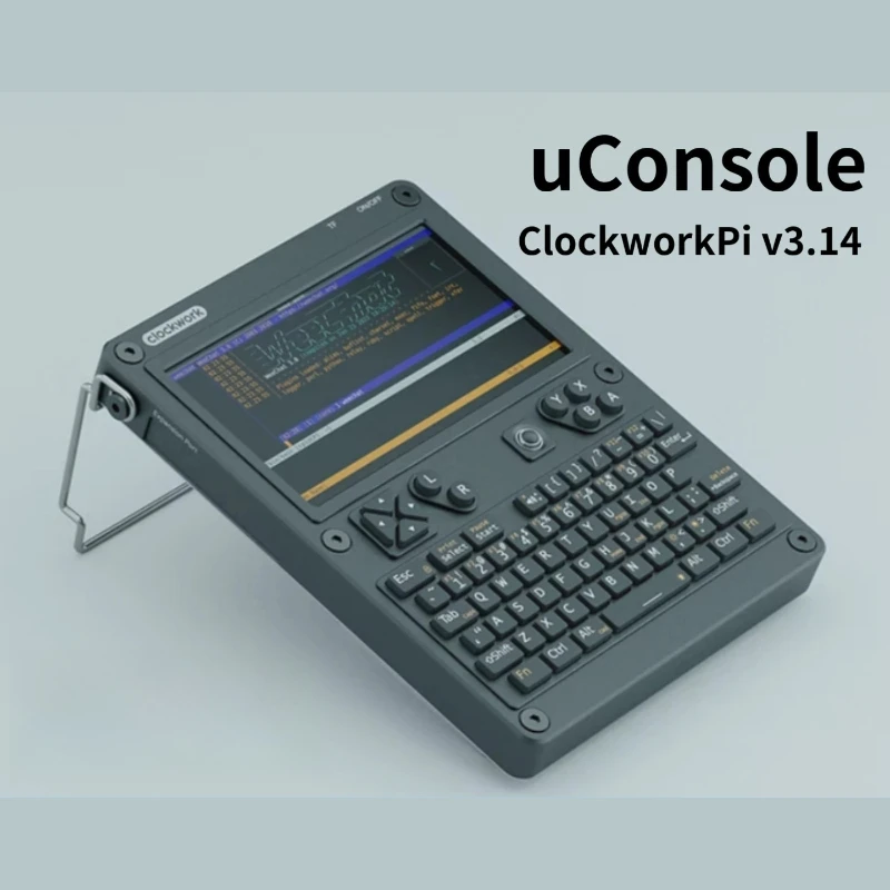 UConsole Keyboard Kit Customized Wired Bluetooth Raspberry Pi CM4 Lite with ClockworkPi V3.14 Motherboard Gaming Office Keyboard