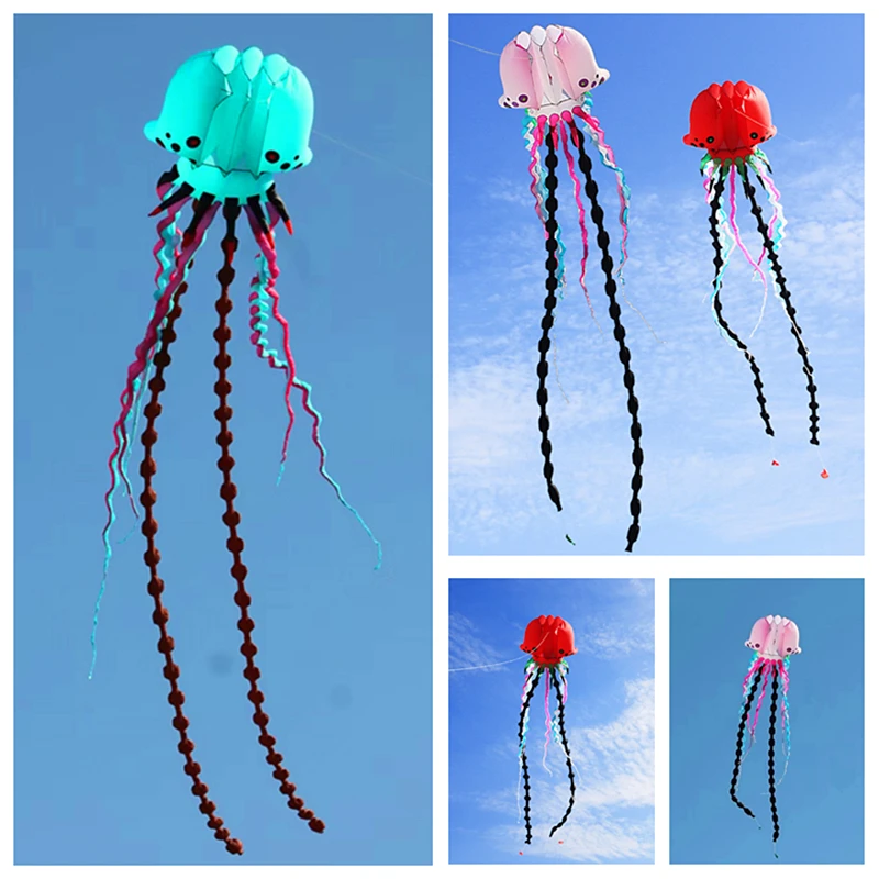 

free shipping large jellyfish soft kites for adults kites weifang big kite inflatable huge kites programmable toys toy sports