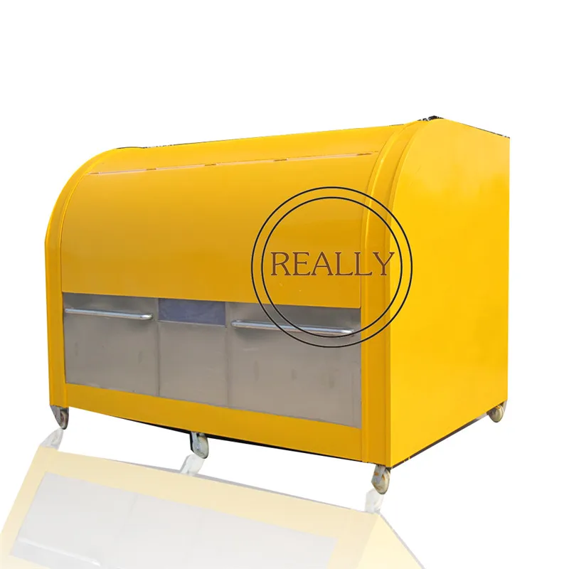 

mobile snack food carts/trailer color customized mobile food kiosk for sale