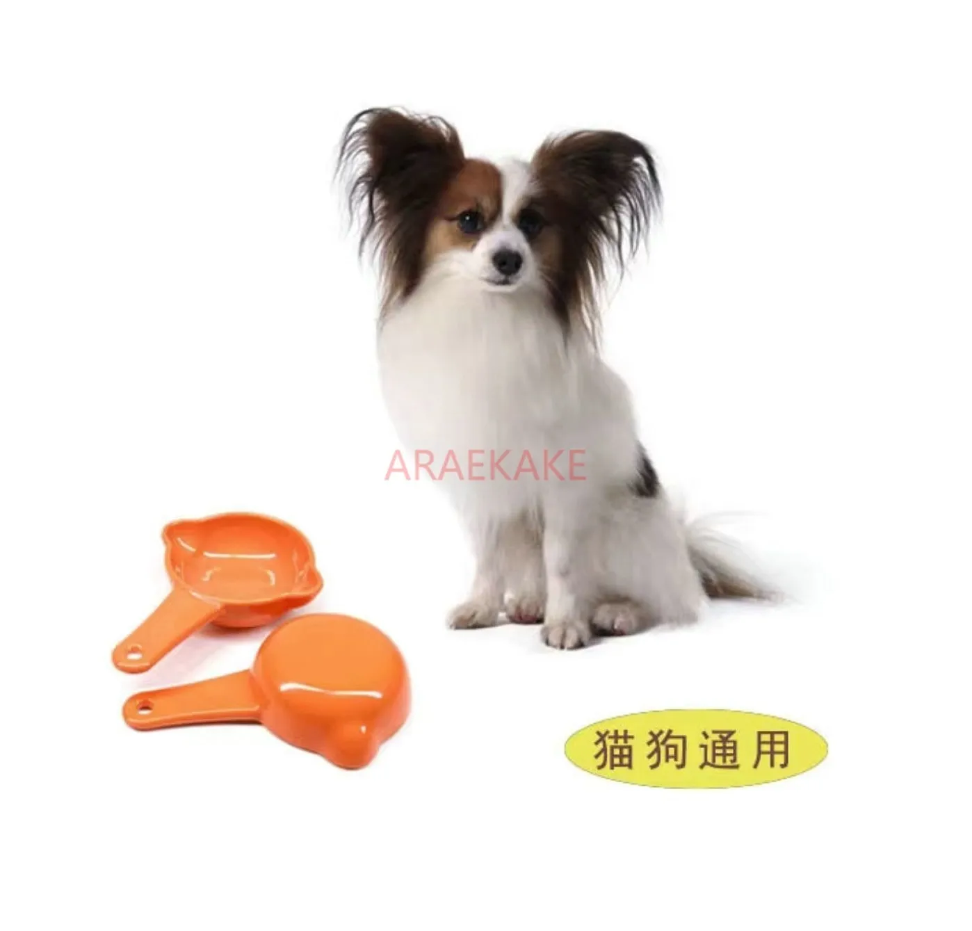 ملعقة الحيوانات الأليفة، الكلب، القط، ملعقة الطعام، ملعقة تغذية الوجبات الخفيفة اللطيفة، مقبض طويل للقطط والكلاب، تجفيف عالمي وكمي