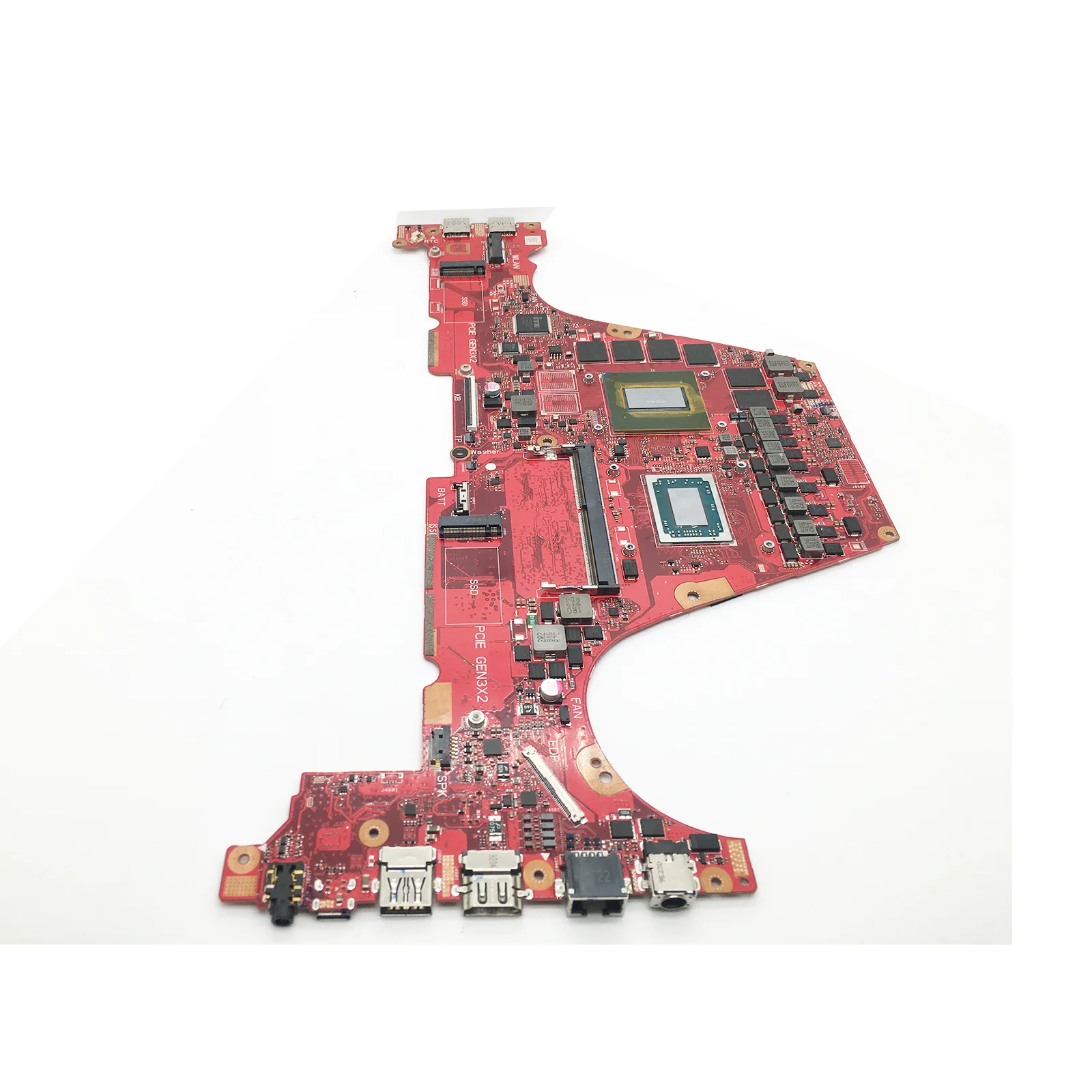 Imagem -04 - Kefu-placa-mãe do Portátil para Asus Zephyrus g Gu502du Ga502du Ga502d Gu502 r5 r7 Gtx1660ti V6g 8gb de Ram