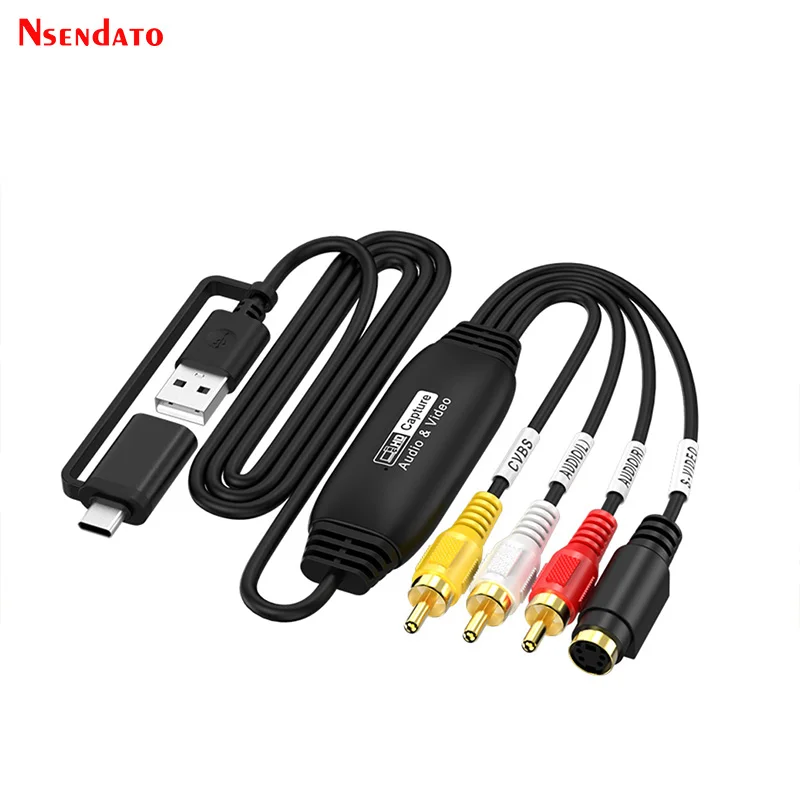 adaptador-de-captura-de-video-e-Audio-rca-av-para-usb-c-gravador-de-video-av-s-video-para-usb-tipo-c-para-dvd-camera-e-player-vhs