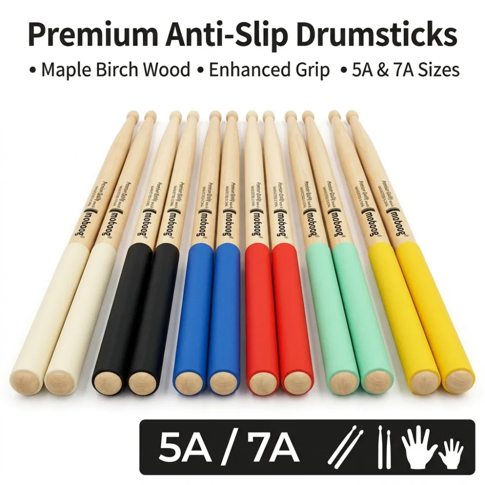 5A/7A Maple Buckets, Professional Wooden Band, Percussion Accessories, 5 Color Drum Packs, Musical Instrument Parts