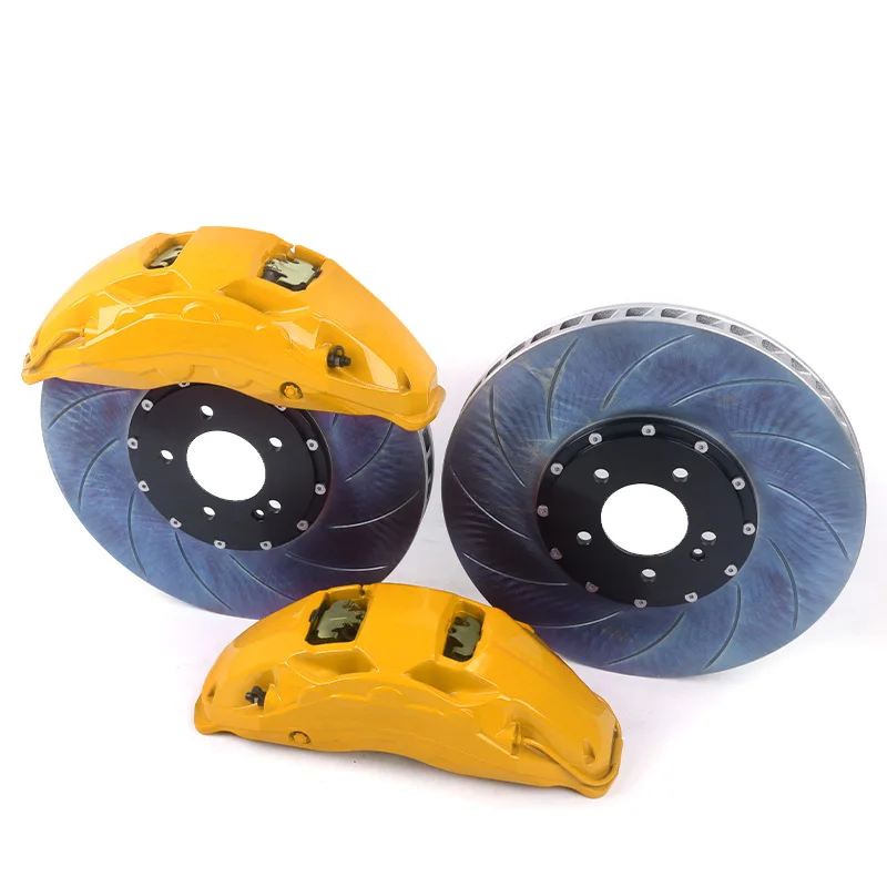 طقم فرامل كبيرة 10N 6 مكبس لعجلات 21 بوصة 410 420 مم طبق مرسيدس بنز فئة C فئة E