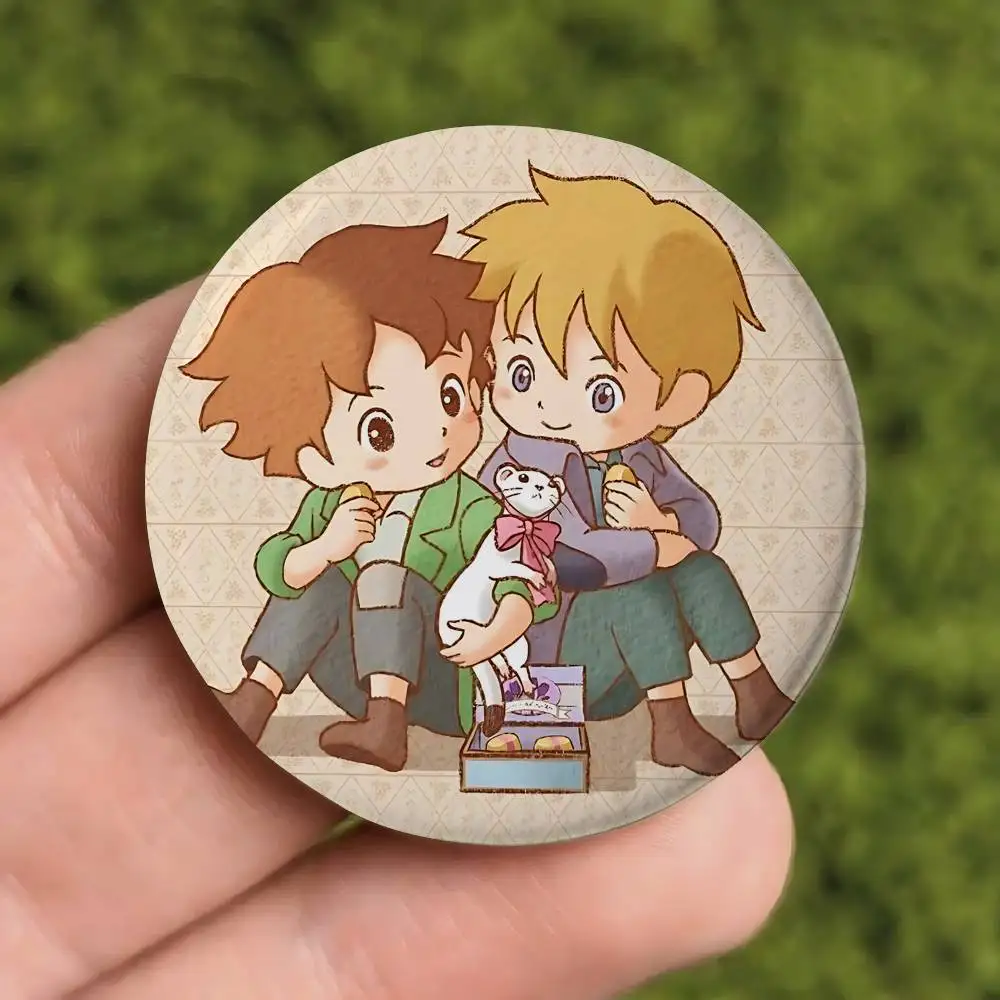 أنيمي روميو السماء الزرقاء شارات صفيح لينة زر دبوس بروش شارة معدنية مخصصة مجوهرات اكسسوارات قبعة حقيبة التلبيب #6