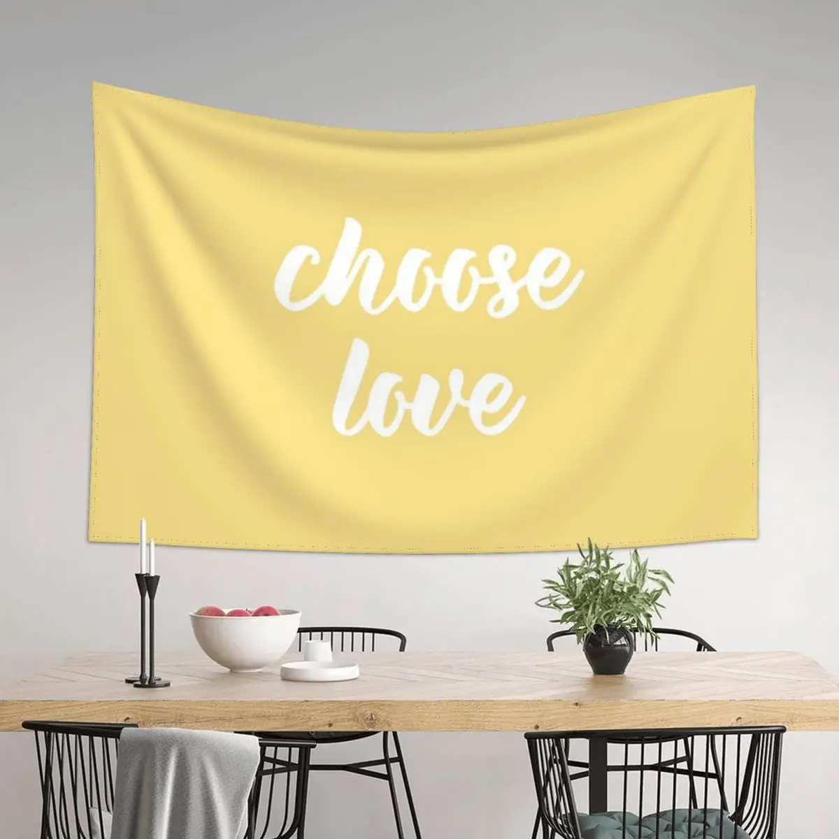 

yellow choose love Tapestry Decoration Pictures Room Wall Decor Home Room Decor Living Room Decoration Tapestry