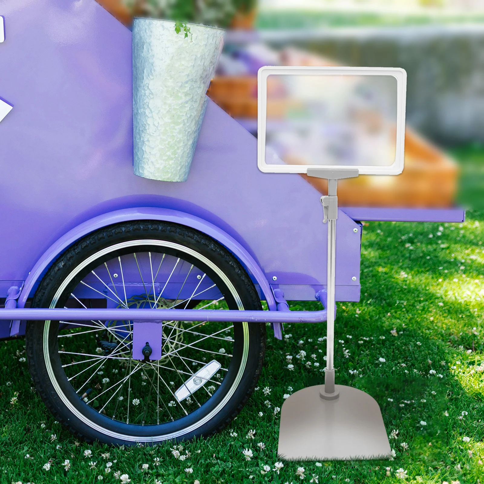 

Price Display Holder Stainless Steel Plastic Long-Lasting Price Tag Holder for Supermarket Store Fruit Shop Supermarket Supply