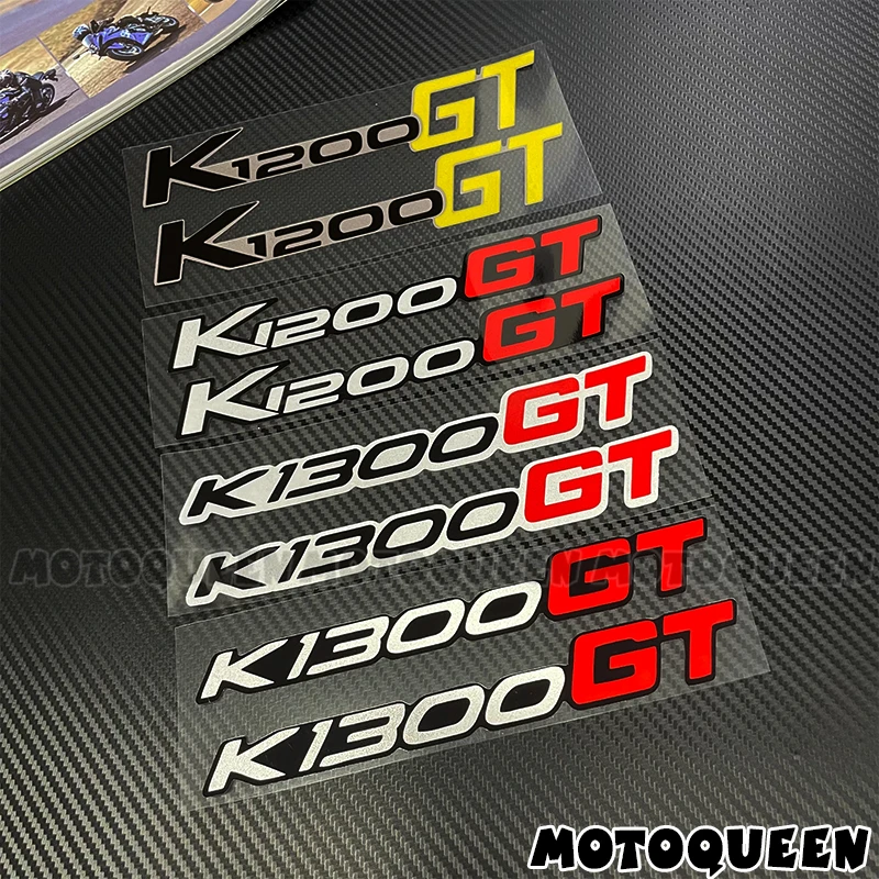 For BMW K1200 K1300 GT K1200GT K1300GT Motorcycle Fairing Body Tank Pad Side Emblem Logo Decoration Reflective Decals Stickers