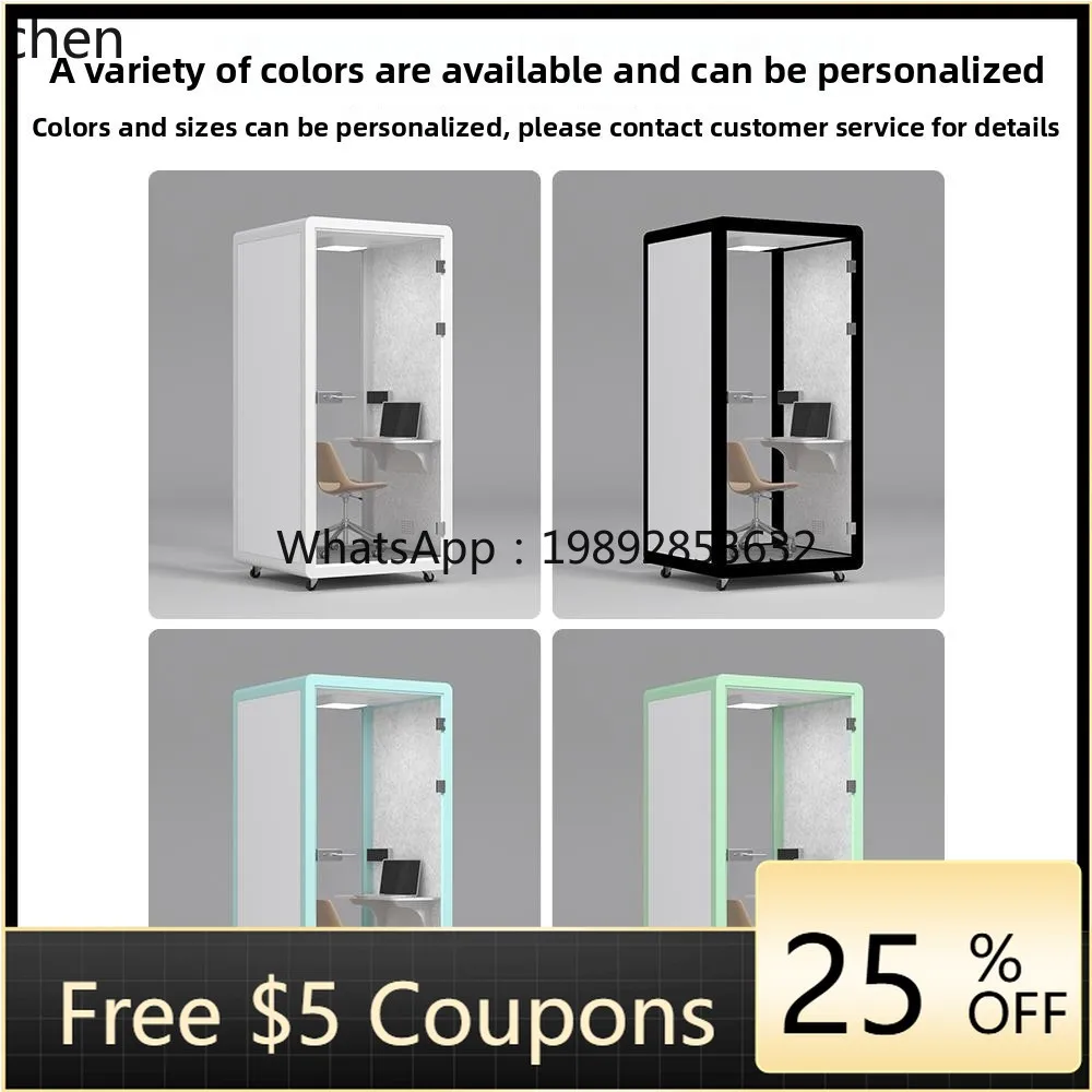 WW   home soundproof room mobile office phone booth piano singing learning room recording studio