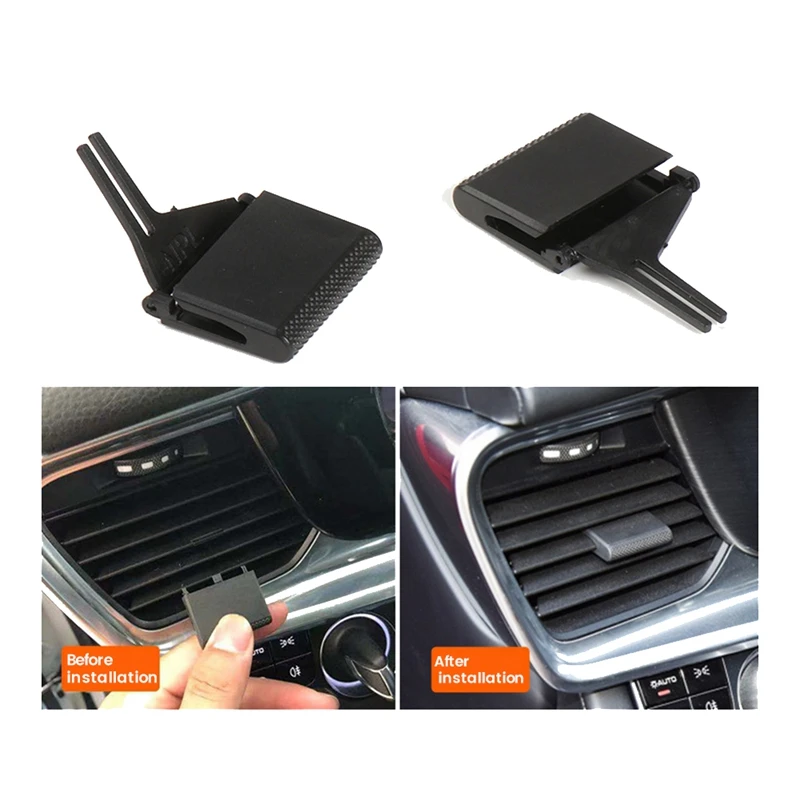 Car Air Vent Paddle Clip For Porsche Panamera 2017-2021 Car Dashboard A/C Vent Clip