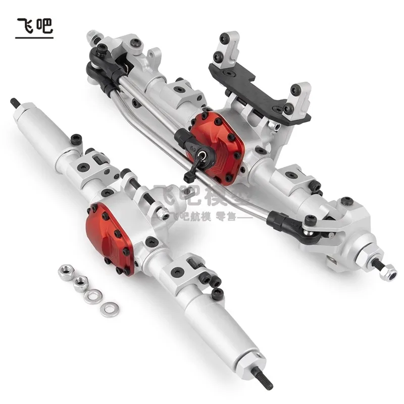 

Front and Rear Metal Axle Assembly for 1/10 RC Crawler Car AXIAL SCX10 II 90046 Jeep Chevrolet TRX6 Modified Accessories