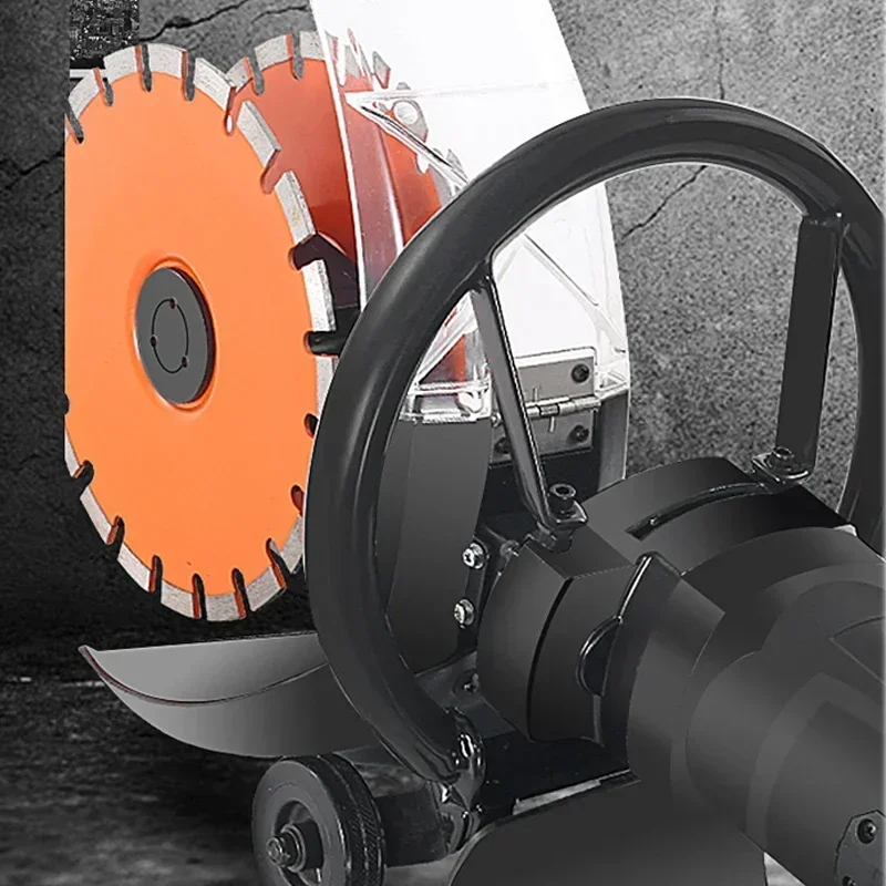 New Double Piece Slotting Machine Wall Concrete Marble Machine Water And Electricity Installation ToolDust-free Cutting Machine