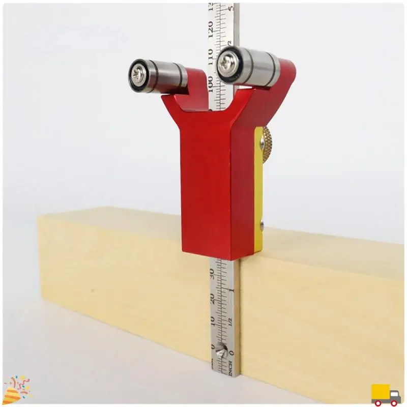 

3-в-1 Scriber Scriber План для рисования линий Прямая линия Параллельная дуга Деревообработка DIY Инструмент для измерения высоты