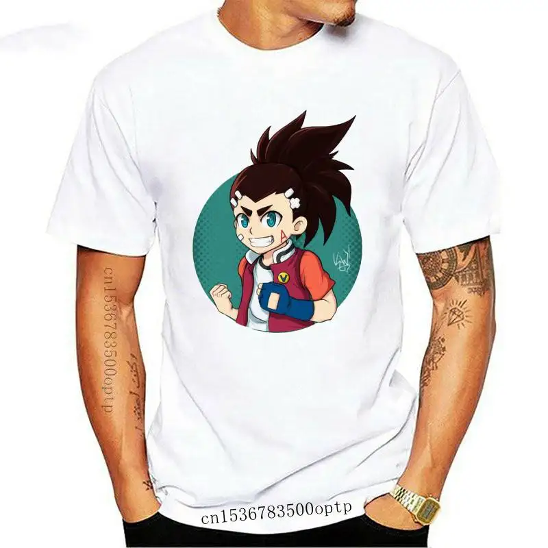 New Men t-shirt Aiger Akabane from Beyblade Burst Turbo  Super Z tshirt Women t shirt