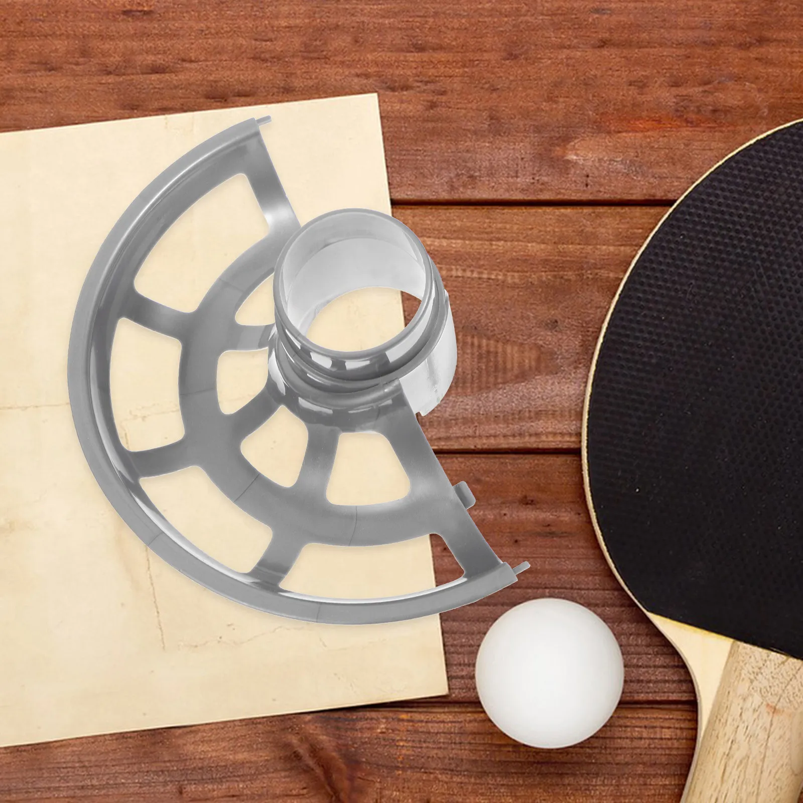 

Table Tennis Launcher Ball Groove Plastic Sturdy Part for Ping Pong Table Tennis Machine Replacement