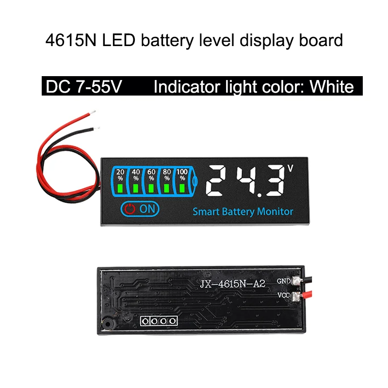 Bms 3S Lithium Batterij Li-Po Li-Ion Capaciteit Test Indicator Niveau Board Power Display Lading Led Tester voor Elektrische Tool