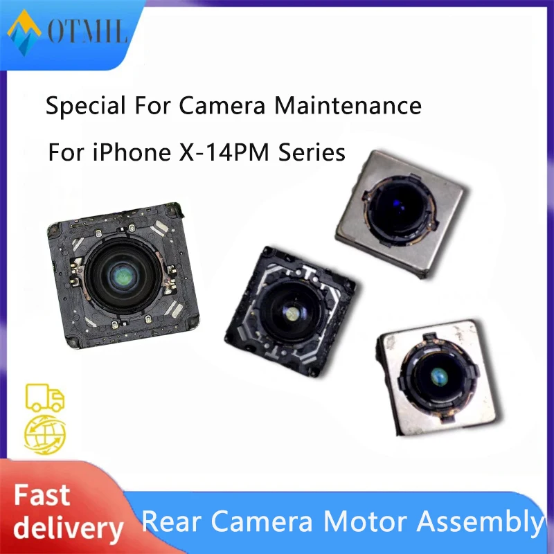 For iPhone 14P X1 Back Rear Camera Motor Assembly For iPhone 14 Plus 13 12 Pro MAX X1 X0.5 X3 Replacement Camera Repair Parts