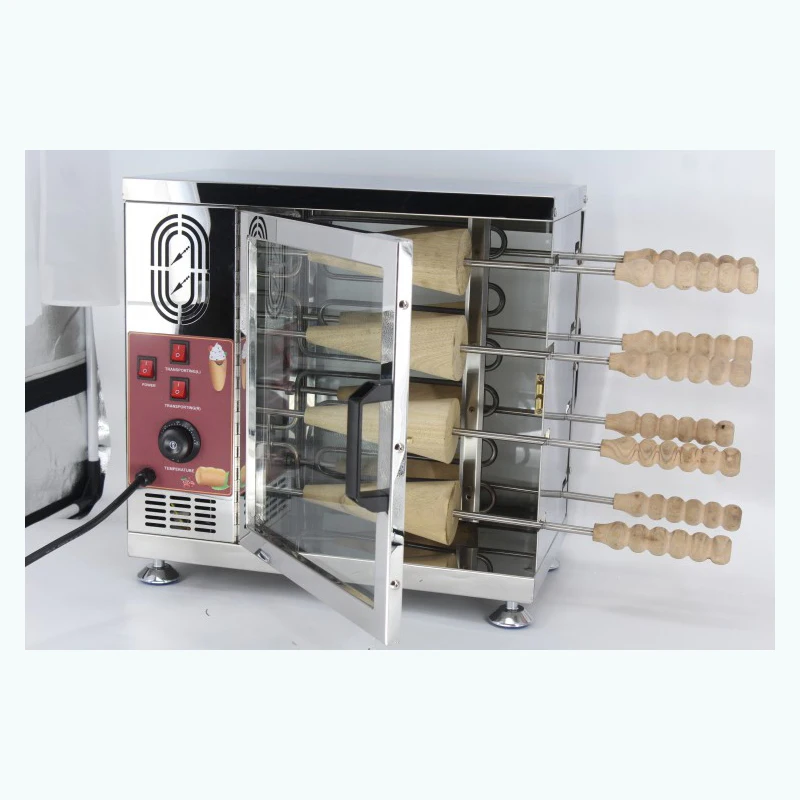 Bread Makers With CE Electric Chimney Cake Oven Maker Machine Barbeque Machinery Chimney Ice Cream Waffle Making Equipment Bread